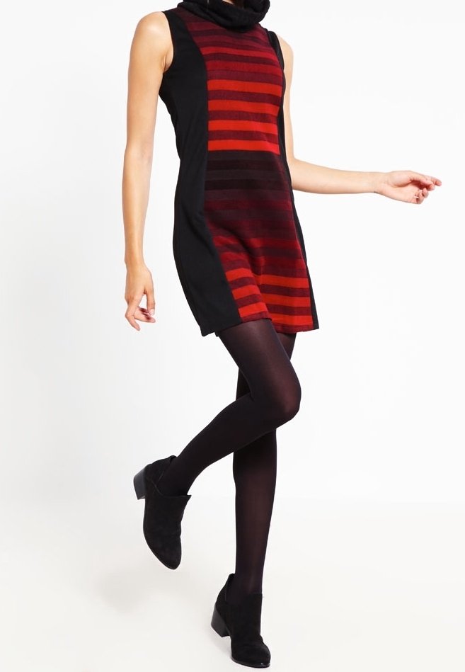 Smash Jersey dress - dark red - (Pre-owned) - Zalando.ie