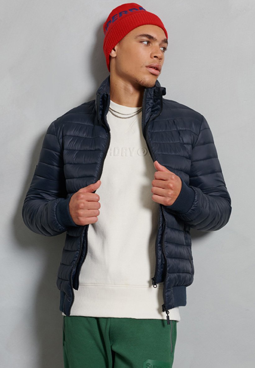 superdry eclipse navy jacket