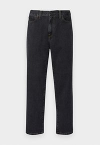 AARON PANT SMITH - Tiesaus kirpimo džinsai - black stone washed