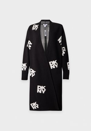 DKNY, STUDDED HEART - Жилетка - ivory/black