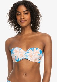 Roxy - LOVE THE VIBE - Bikini-Top - azure blue palm island Thumbnail-Bild 1