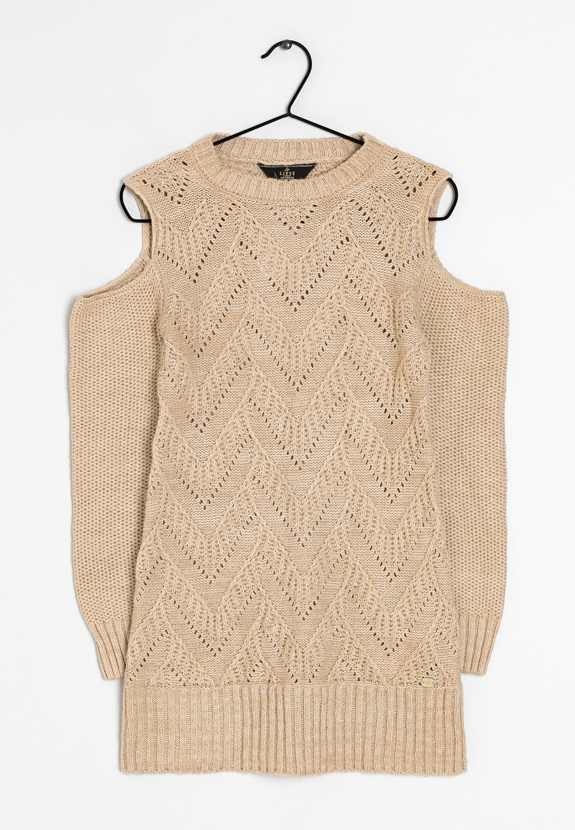 Womens Jumper Lipsy Knitted Military Button Turtleneck Jumper Avon