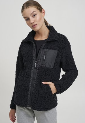 OXELLIN - Fleecejacke - black