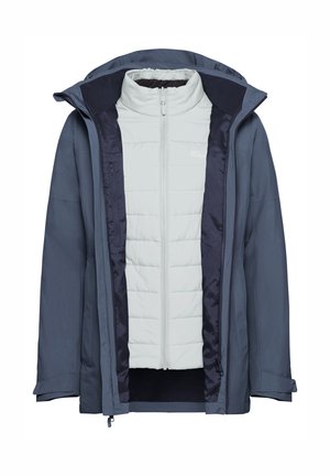 Jack Wolfskin, HUNBERG 2 3IN1 JKT W - Winter coat - midnight sky