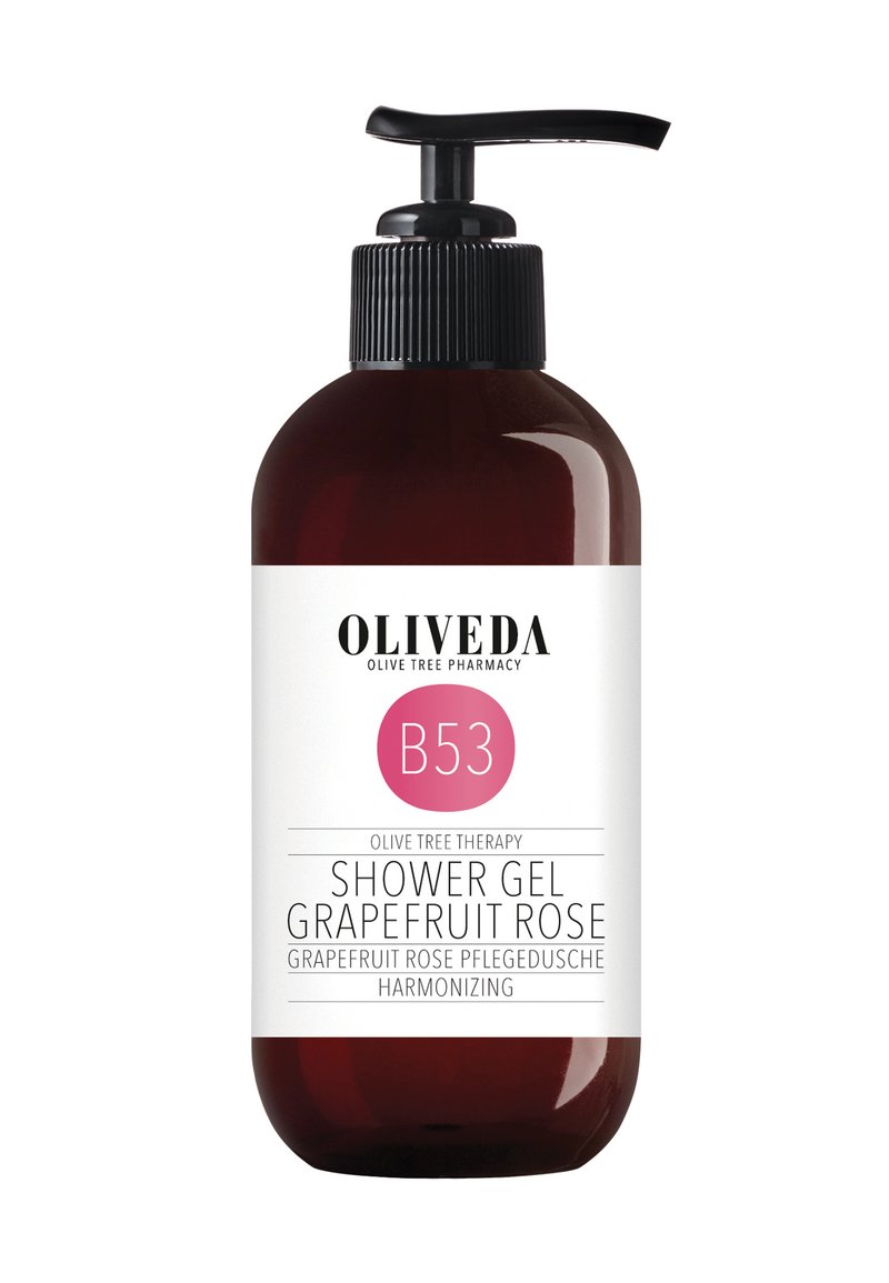 Oliveda - SHOWER GEL GRAPEFRUIT ROSE - HARMONIZING 250MLL - Shower gel - -, Enlarge