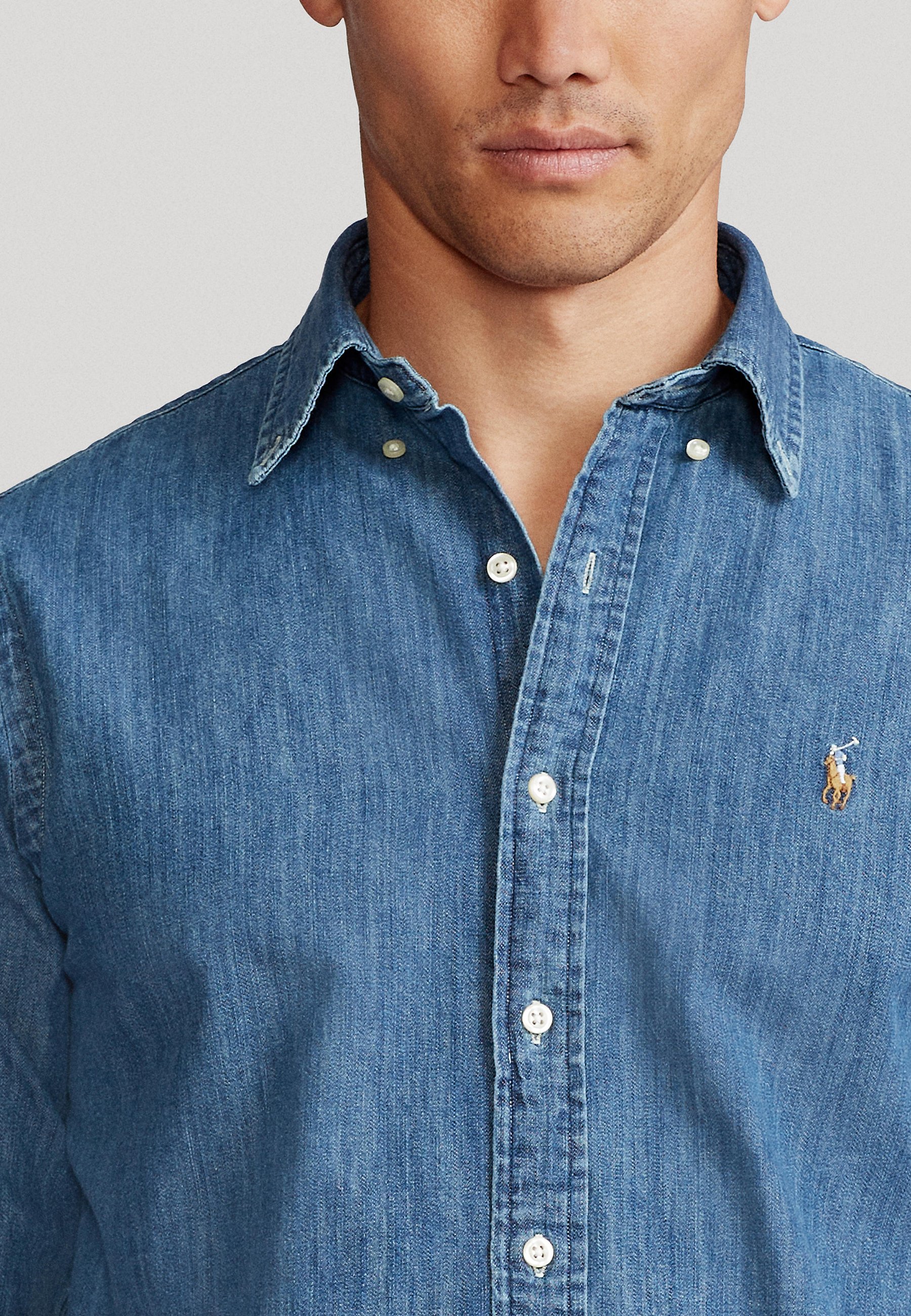 ralph lauren polo shirts denim