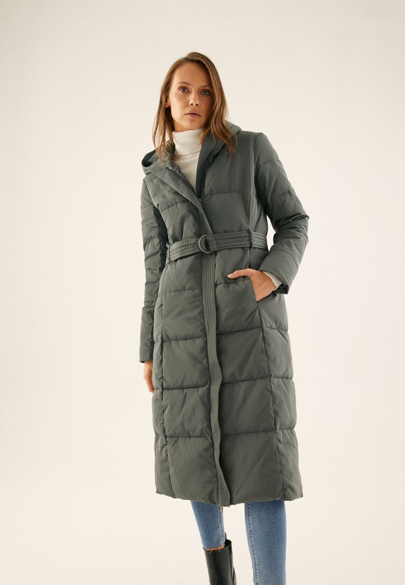 Anna Field Zimní kabát - khaki