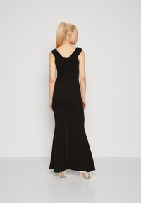 WAL G. PARTY FOXTROT MAXI - Rochie din jerseu - black