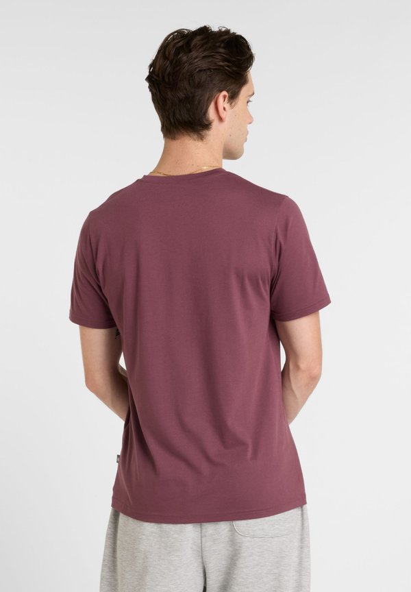HEATHERTECH LINEAR - Print T-shirt - faded plum2