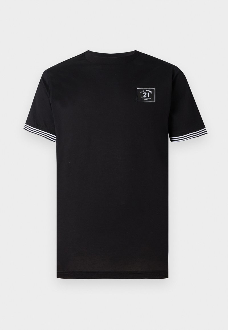 Karl Lagerfeld T-shirt basic zwart