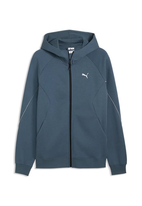 PUMA SPORT GRAPHIC HOLIDAY FULL-ZIP HOODIE FL 037 VAR - Sudadera con cremallera - dark blue — photo 4