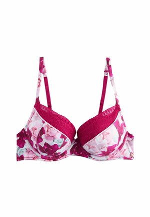 REGULAR FIT - FLORAL PADDED - Underwired bra - pink