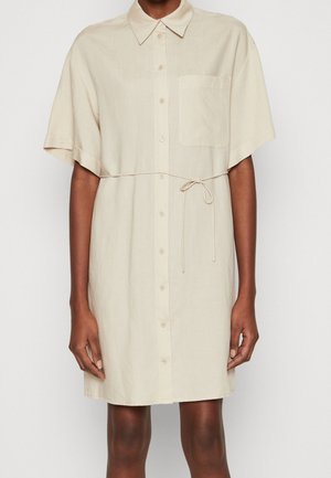 Shirt dress - beige