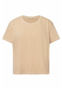 Ulla Popken Jednoduché tričko - sand