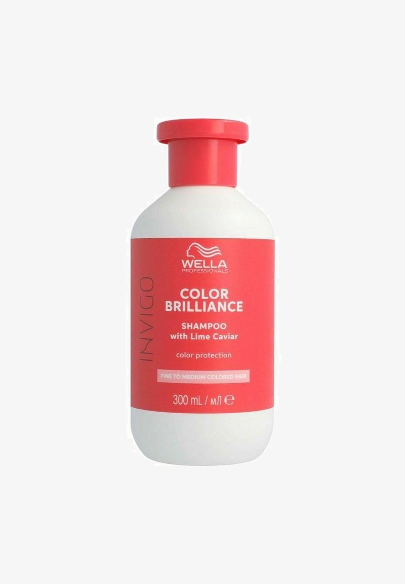 Wella - WELLA PROFESSIONALS INVIGO COLOR BRILLIANCE SHAMPOO FINE HAIR 300ML - Shampoo - red, Suurenna