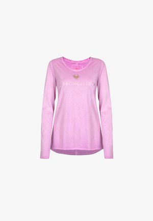 CARLINA - Long sleeved top - blueberry rose