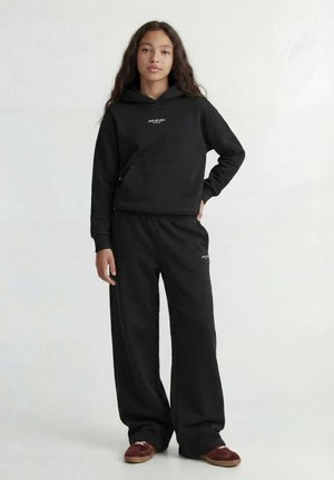 JJXX, HOODIE LOGO HOODIE GIRLS - Kapuutsiga pusa - black