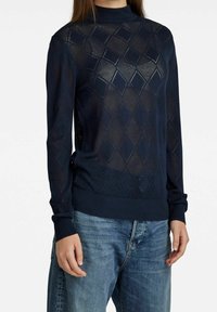 G-STAR Langarmshirt - dark blue