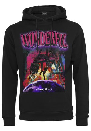 WONDERFUL HOODY - Kapuzenpullover - black