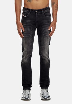 Diesel, SLEENKER - Jeans a sigaretta - black dark grey
