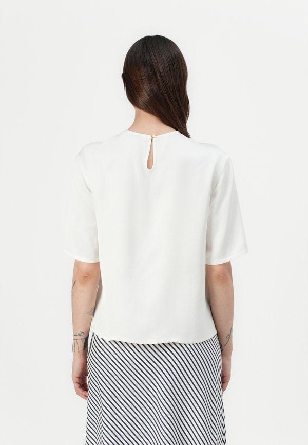Blouse - ivory silk2