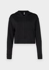 FULL ZIP HOODIE ICON COTTON TERRY - Pyjamashirt - black