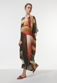 Leem V-NECK - Maxi-jurk - multicolor