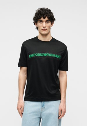 Μπλουζάκι με στάμπα - black beauty