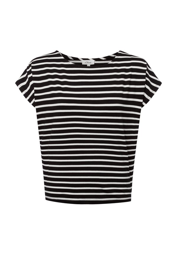 T-Shirt print - schwarz weiß