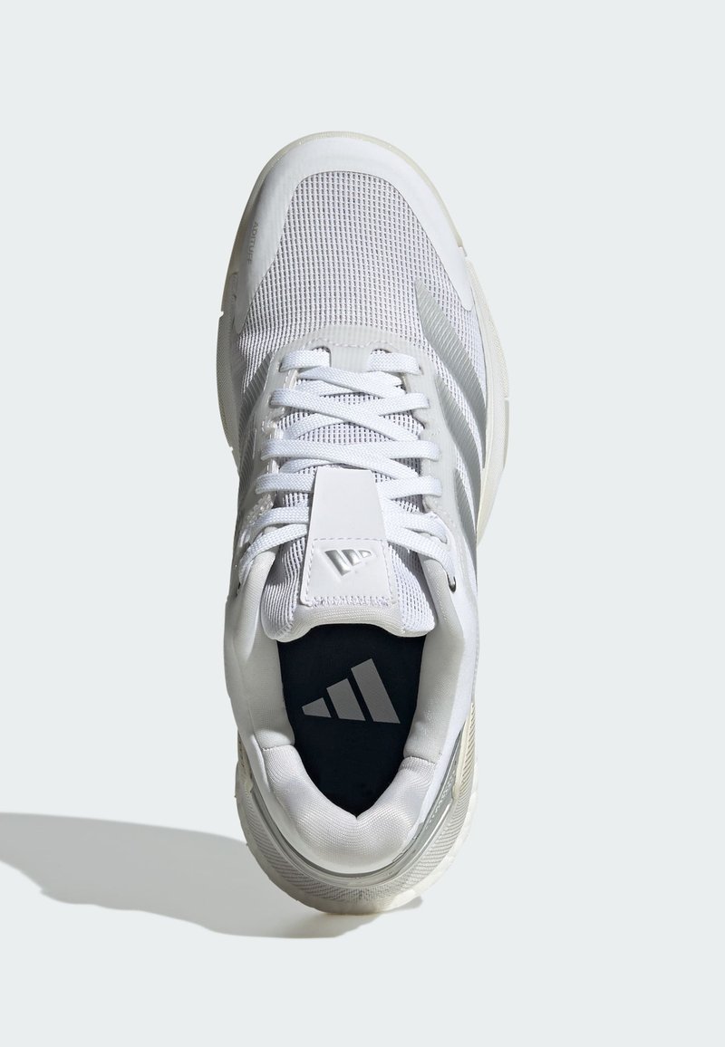 adidas gazelle silver green womens Adidas Crazyquick LS Padel Women's White/Red
