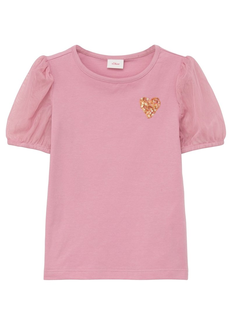 s.Oliver T-shirt con stampa - weiß/bianco