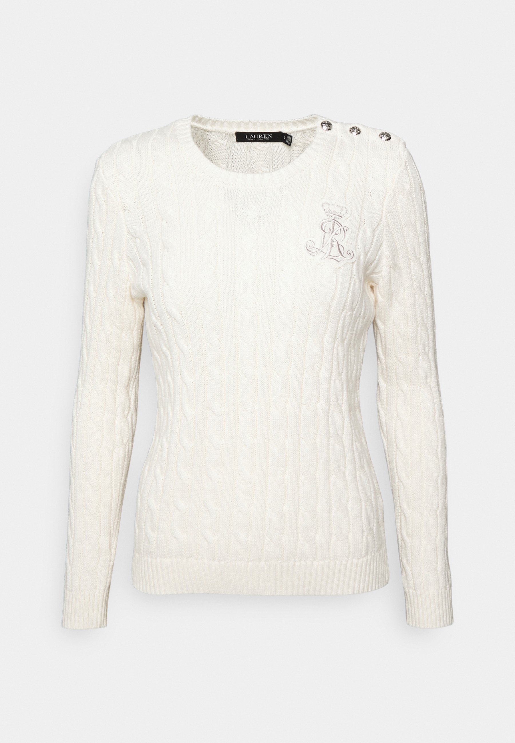 Lauren Ralph Lauren BUTTON-TRIM CABLE 