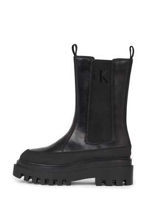 FLATFORM CHELSEA BOOT - Platform boots - triple black