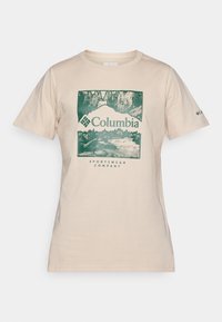 CSC™ SEASONAL LOGO TEE - T-shirt med print - dark stone