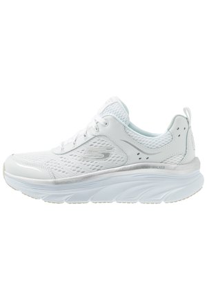 Skechers Sport D'LUX WALKER - Trainers - white/silver
