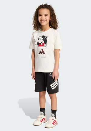 adidas Performance, LITTLE KID DISNEY MICKEY T SET UNISEX - Pantaloncini sportivi - off white black