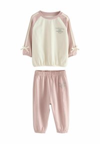 Next REGULAR FIT - JOGGERS 3 PACK SET - Pigiama - pink/navy washington print