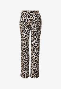 S Oliver WIDE LEG MIT LEO MUSTER Stoffhose Ecru offwhite Zalando s-oliver-wide-leg-mit-leo-muster-stoffhose-ecru-offwhite-zalando