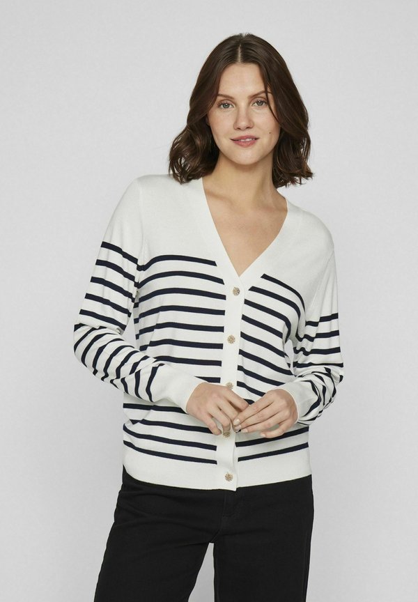 Strickjacke - cloud dancer