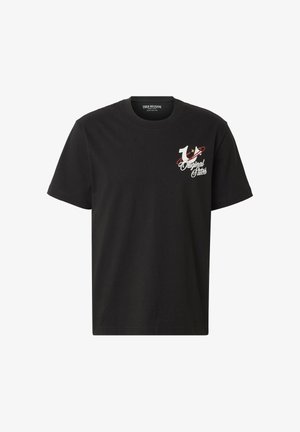 True Religion, - T-shirt z nadrukiem