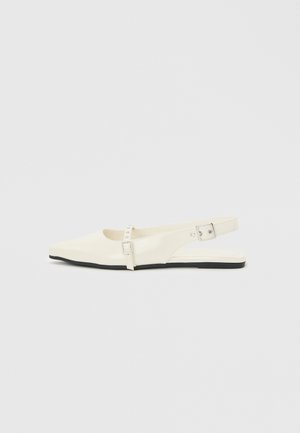 ONLAURA - Slingback-ballerinasko - off white