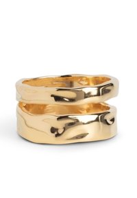 Enamel Copenhagen Ring - gold coloured