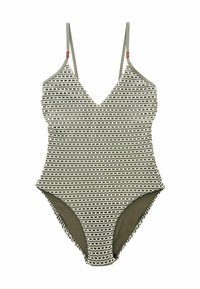Next PLUNGE TUMMY CONTROL  - Baddräkt - sage green cream
