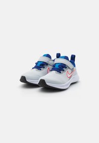 Nike Performance STAR RUNNER 3 UNISEX - Scarpe da corsa su strada - pure platinum/white/light crimson/deep royal blue