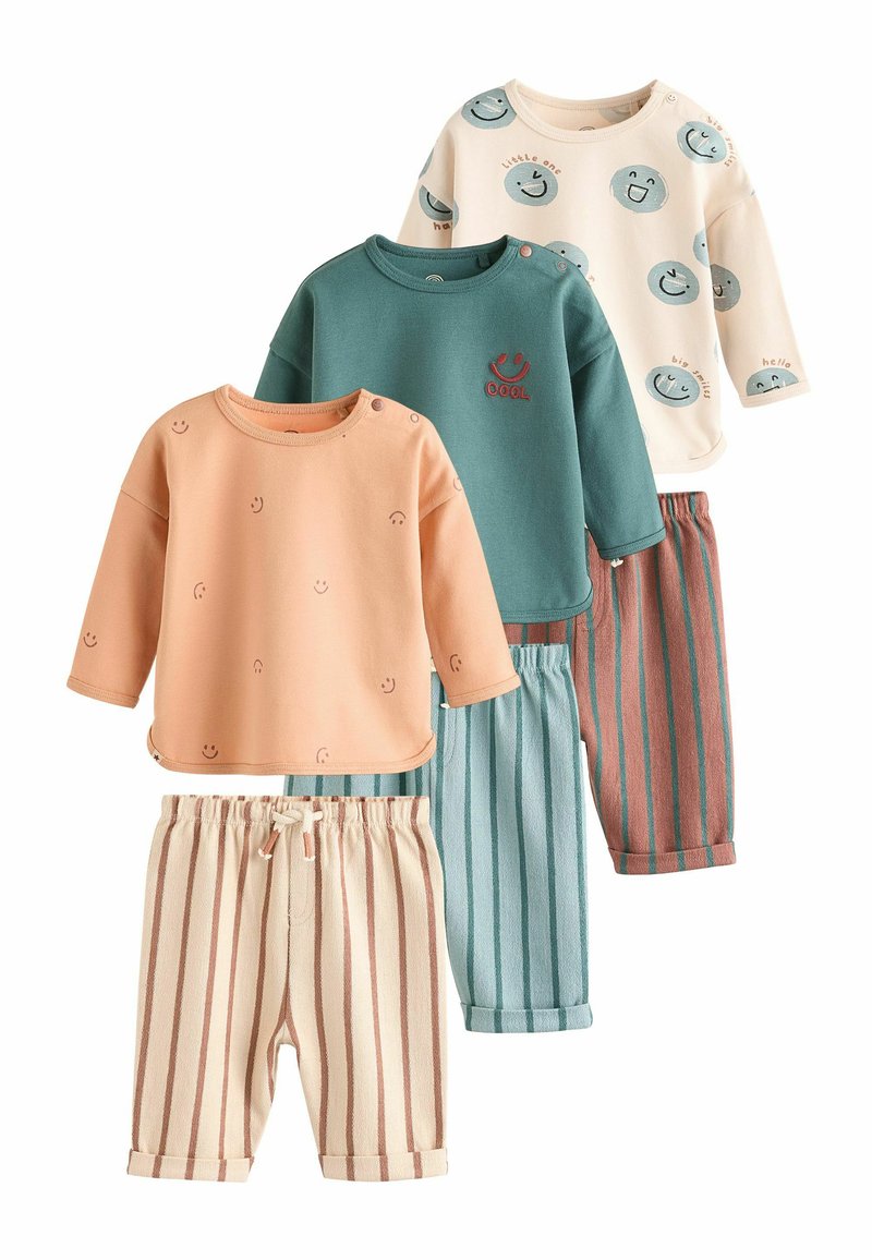 Next SET 6 PACK REGULAR FIT - Tajice-hlače - teal faces