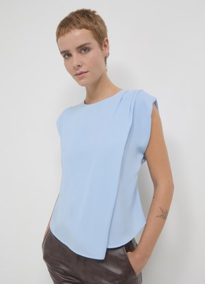 Calliope SMANICATA  - Top - azzurro