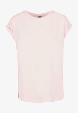 EXTENDED SHOULDER TEE - T-shirt basique - pink