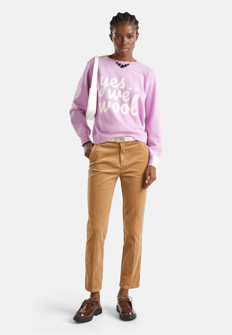 Pantalones Benetton Mujer United Colors Of Benetton CROPPED