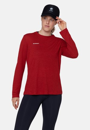 MASSONE LIGHT - T-shirt à manches longues - dark mammut red