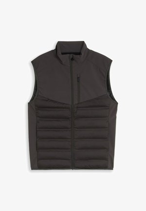 TOM TAILOR DENIM, TOM TAILOR DENIM JACKEN RELAXED FIT HYBRID STEPPWESTE - Bodywarmer - coal mine grey